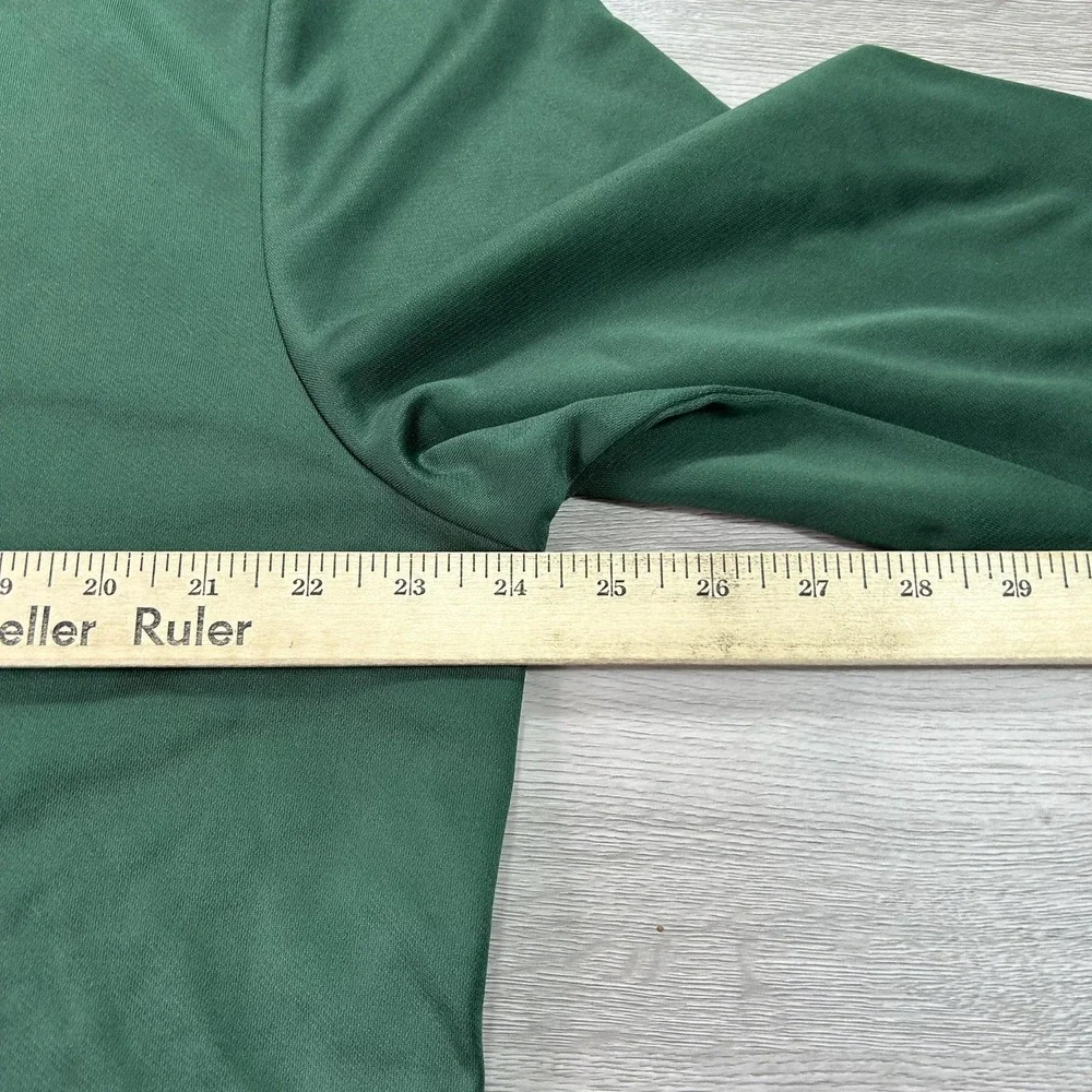 Green Bay Packers Pullover‎ Mens XL Green NFL Football 1/4 Zip Shirt Majestic